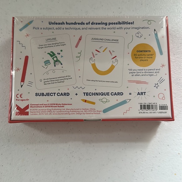 NEW Art out of the Box Card Activity Game - Picture 2 of 2